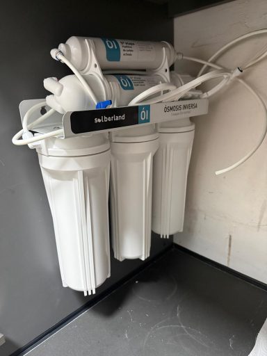 Instalacion de ósmosis.